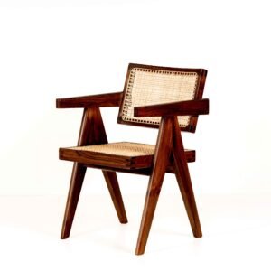 Floating back arm Chair